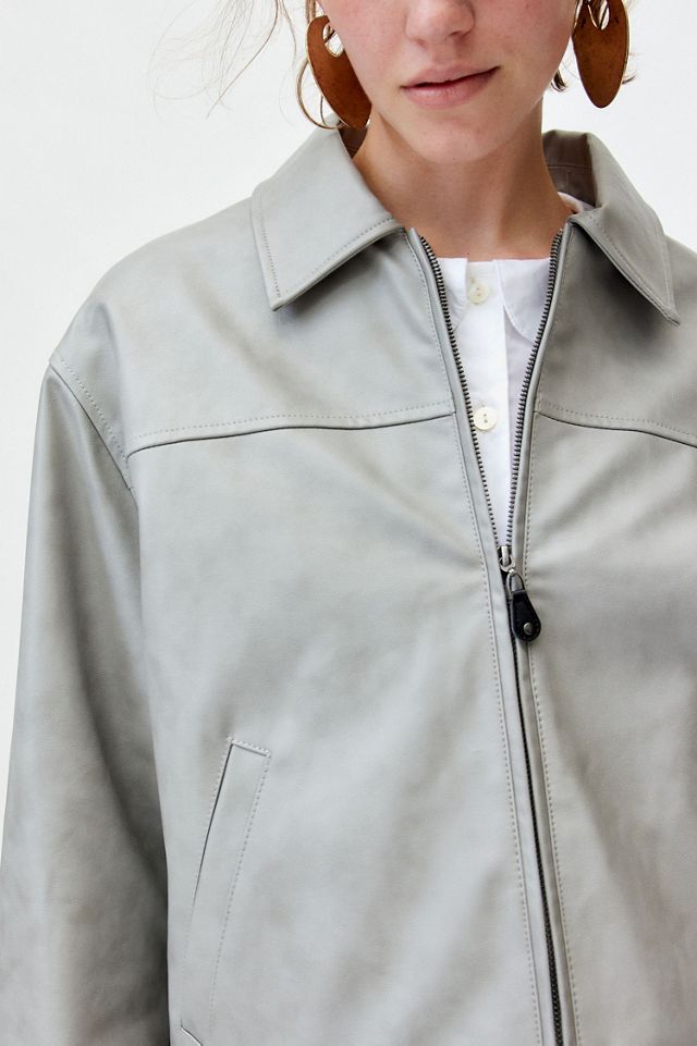 BDG Sasha Vegan Leather Car Jacket #2