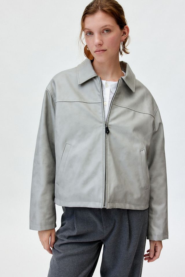 BDG Sasha Vegan Leather Car Jacket #3