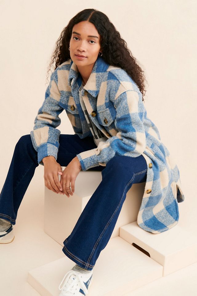 Avec Les Filles Swing Cocoon Shirt Jacket #2