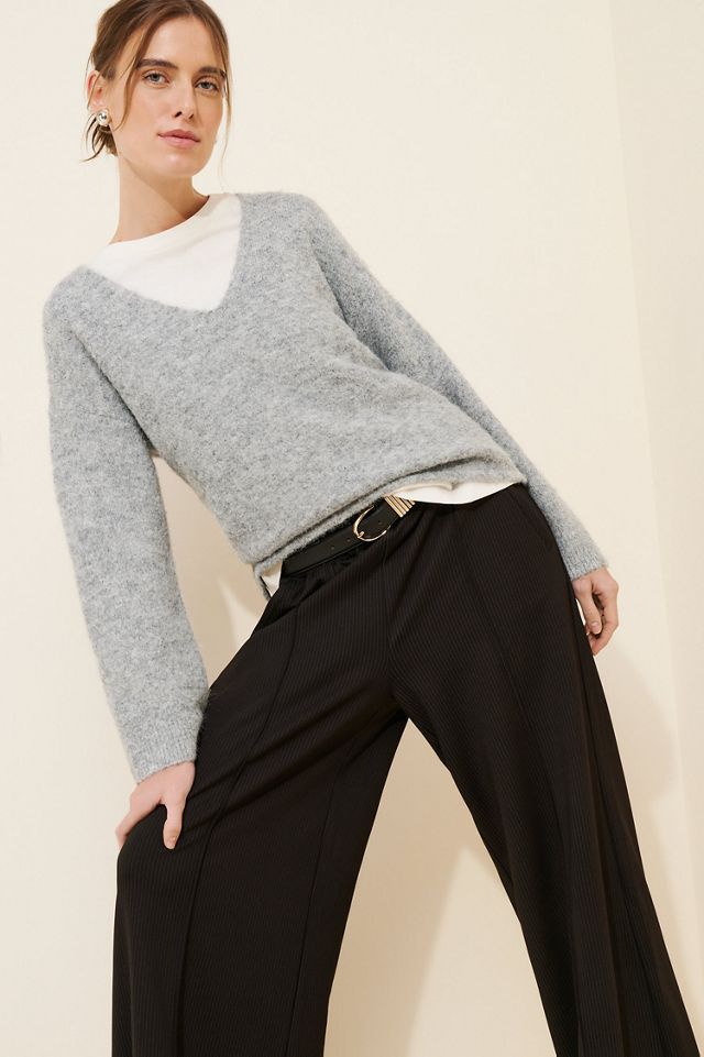 Universal Standard Pam Pintuck Wide-Leg Pants #3