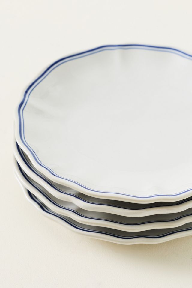 Costa Nova Vila Stoneware Appetizer Plate, Set of 4 #1