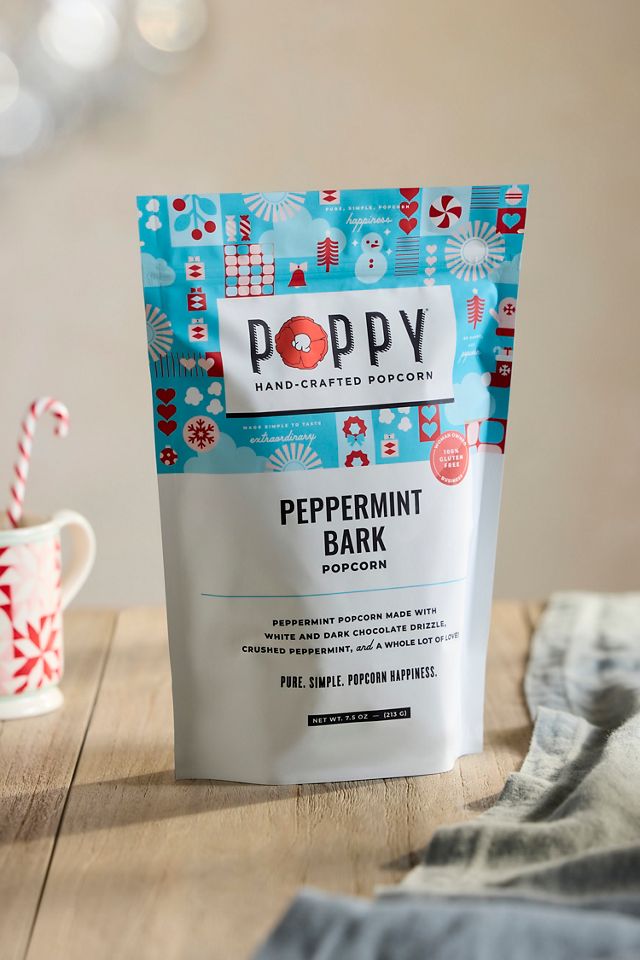 Poppy Peppermint Bark Popcorn #1