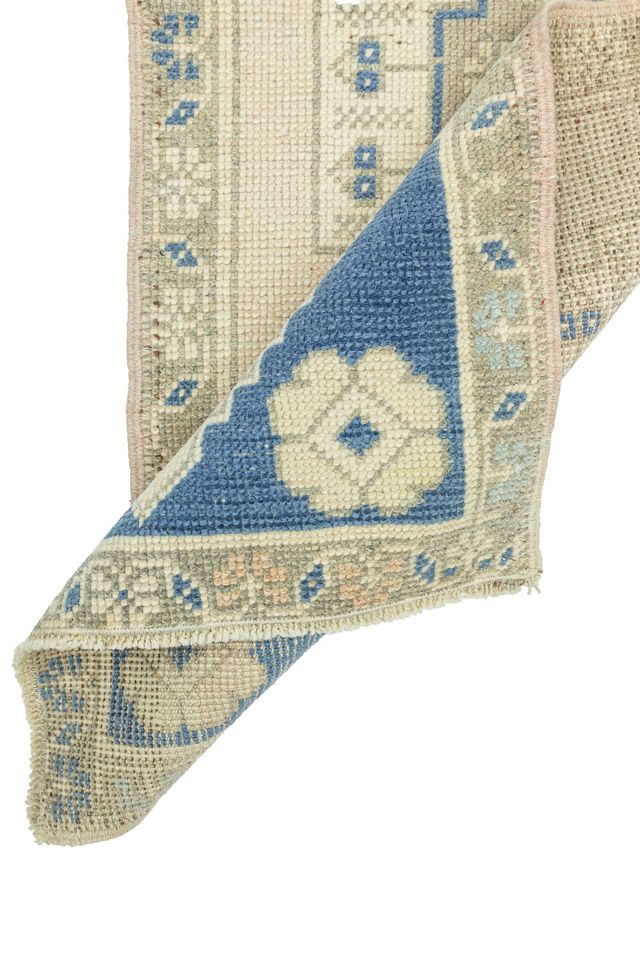 Vintage Turkish Mini Rug No. 787 #3