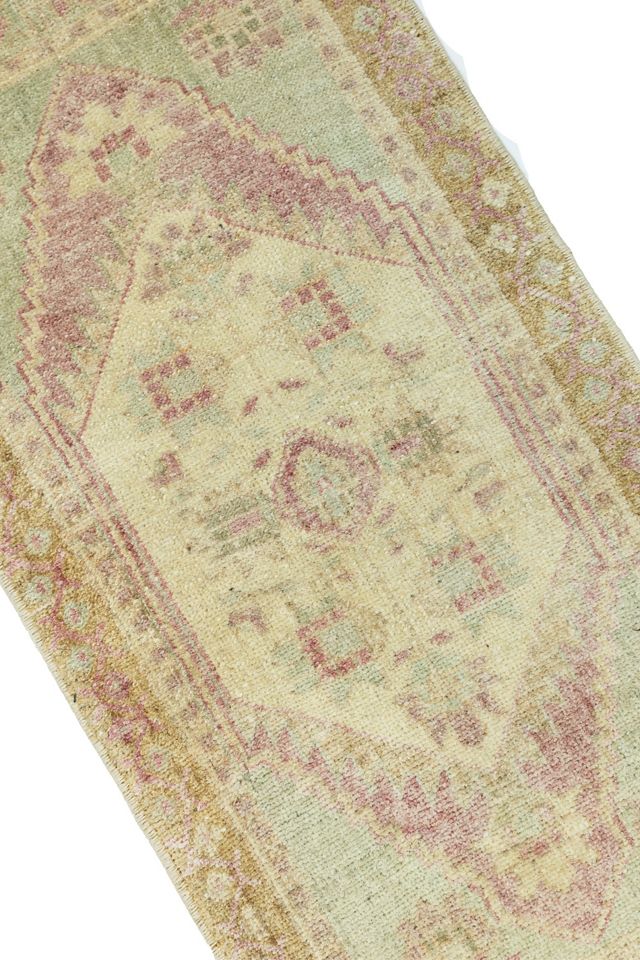 Vintage Turkish Mini Rug No. 791 #2