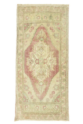 Vintage Turkish Mini Rug No. 794 | Anthropologie