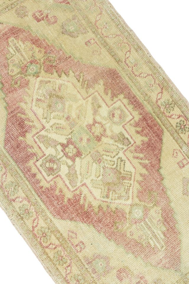 Vintage Turkish Mini Rug No. 794 #2