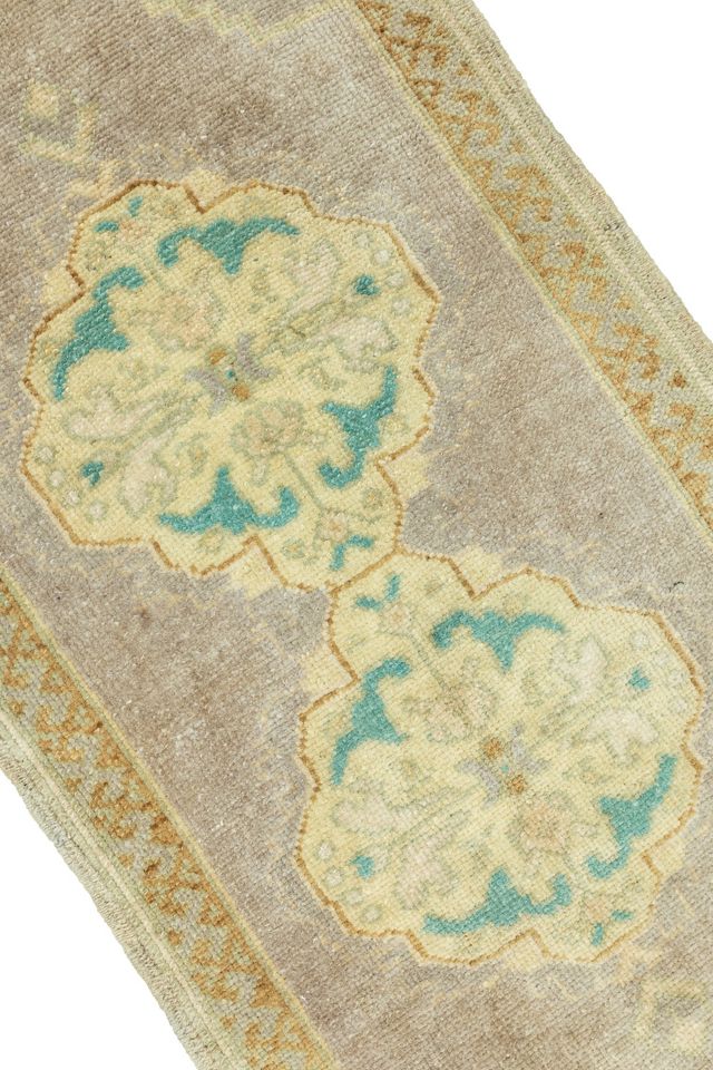 Vintage Turkish Mini Rug No. 795 #2