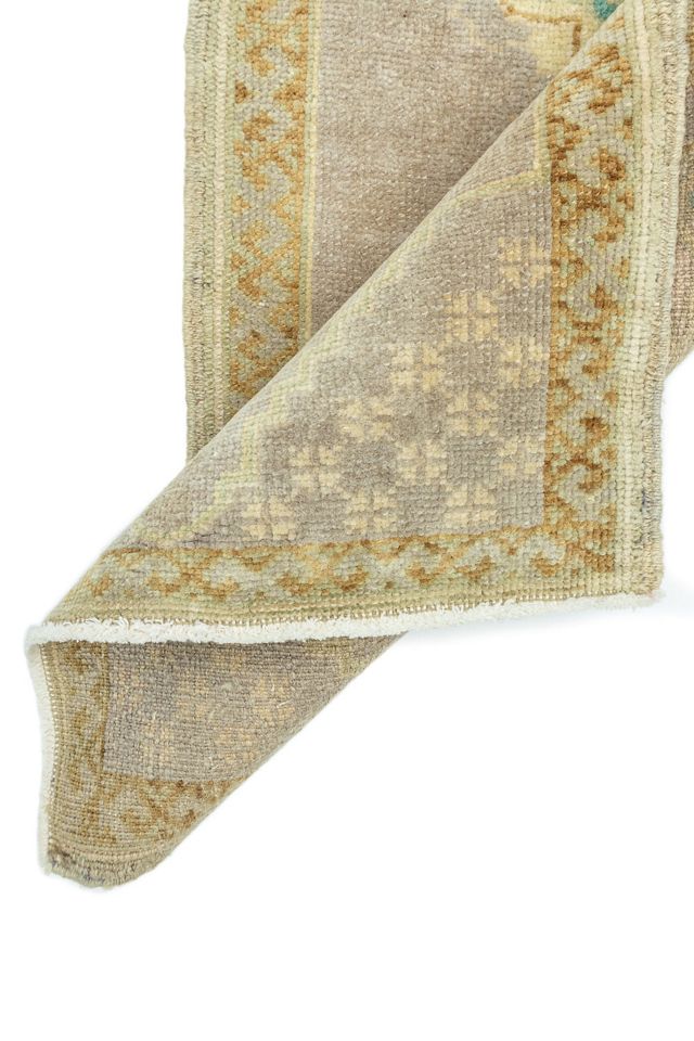 Vintage Turkish Mini Rug No. 795 #3