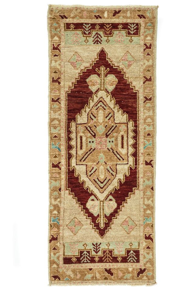 Vintage Turkish Mini Rug No. 796 | Anthropologie