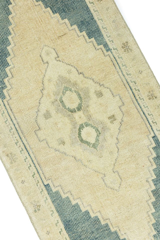 Vintage Turkish Mini Rug No. 799 #2
