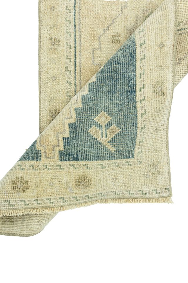 Vintage Turkish Mini Rug No. 799 #3