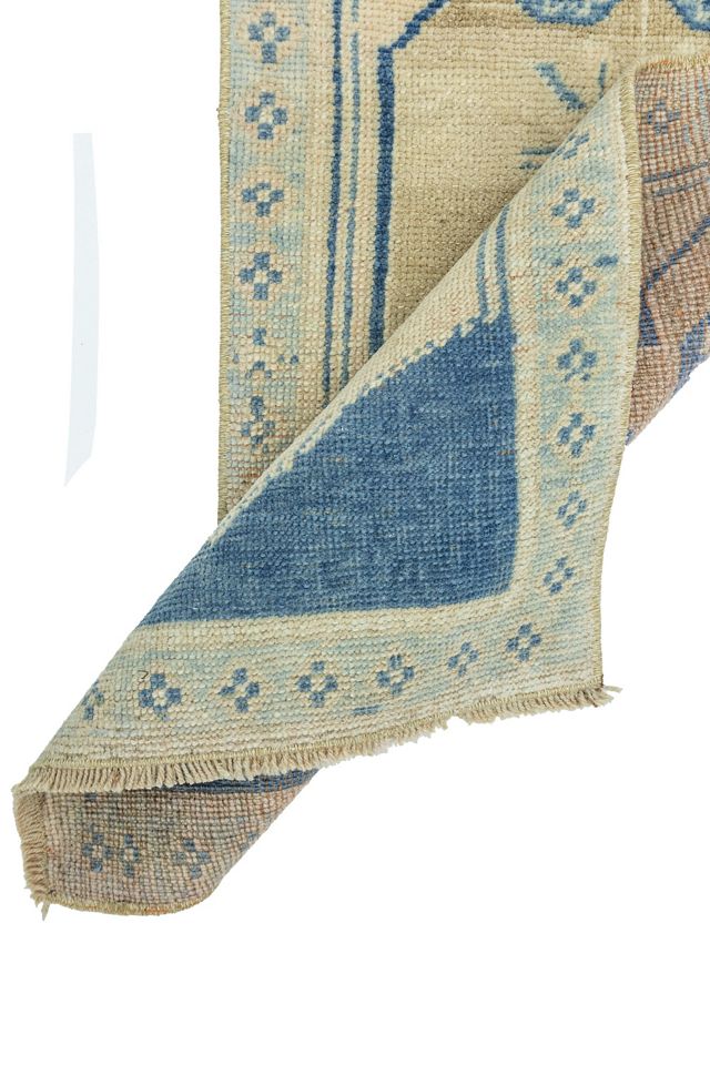 Vintage Turkish Mini Rug No. 805 #3