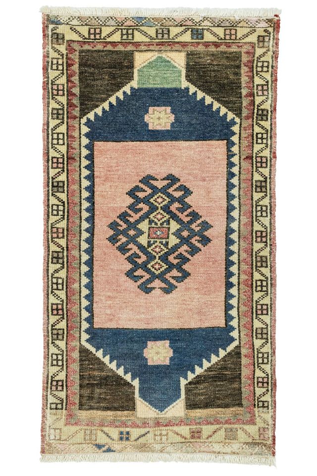 Vintage Turkish Mini Rug No. 806 | Anthropologie