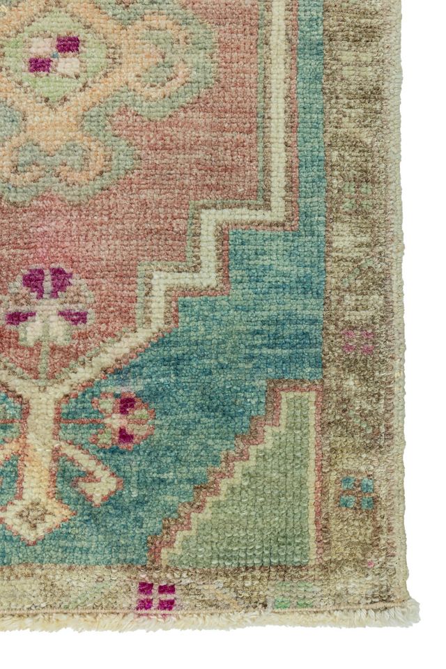 Vintage Turkish Mini Rug No. 807 #1