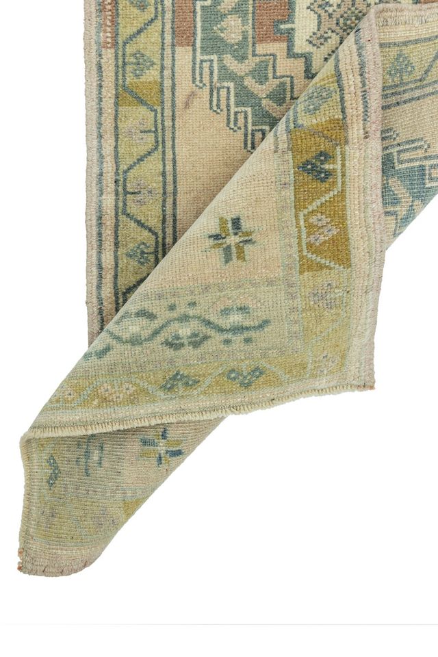 Vintage Turkish Mini Rug No. 813 #3