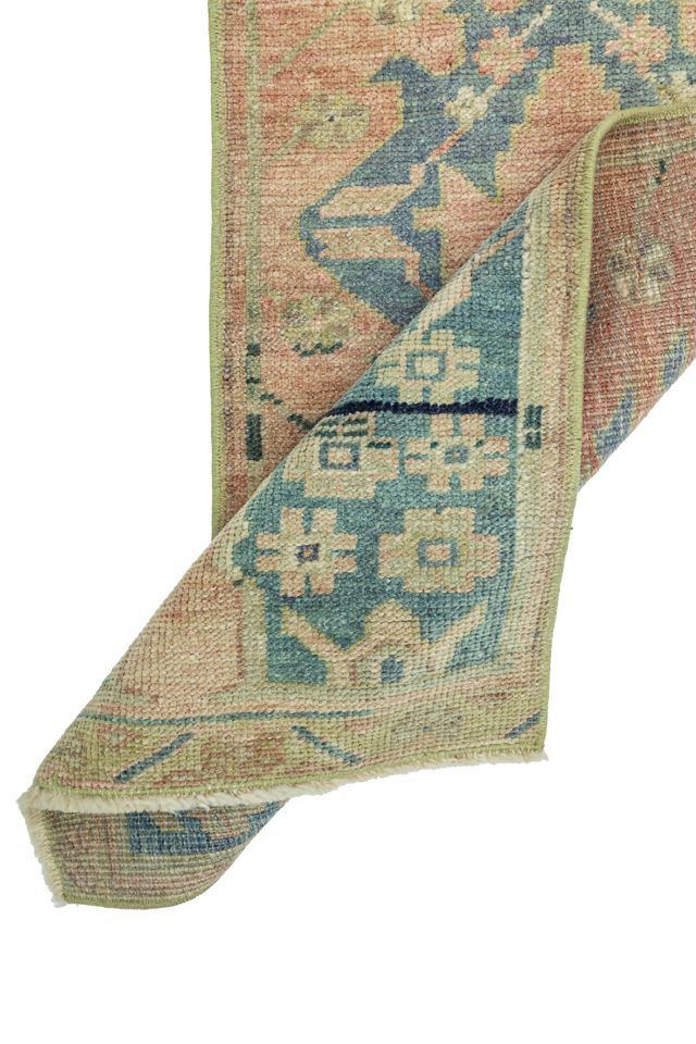 Vintage Turkish Mini Rug No. 818 #3