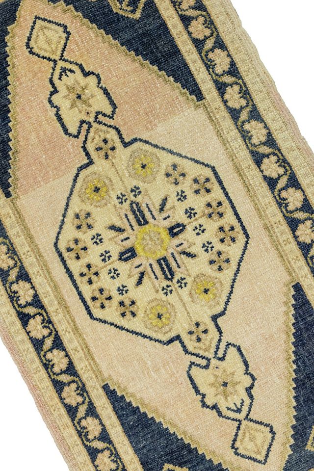 Vintage Turkish Mini Rug No. 820 #2