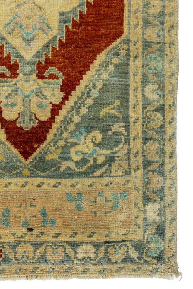 Vintage Turkish Mini Rug No. 821 #1