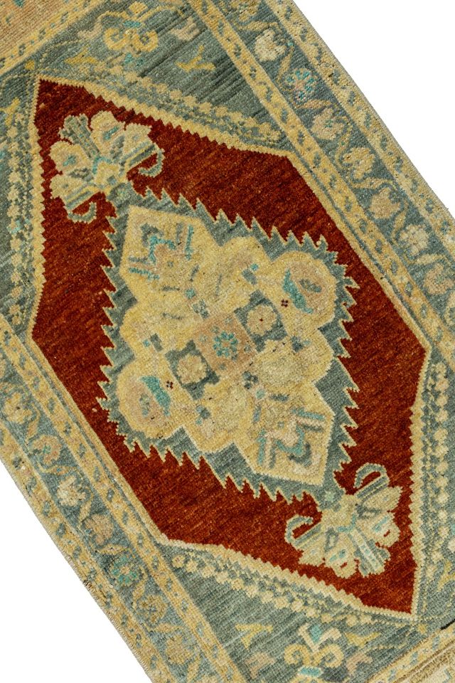 Vintage Turkish Mini Rug No. 821 #2