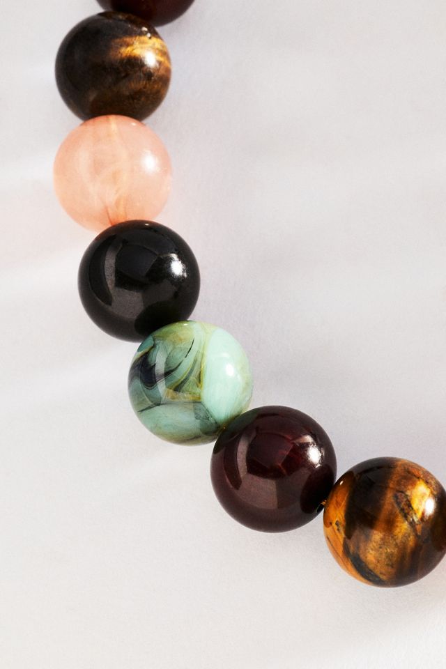 By Anthropologie Chunky Beaded Necklace #1