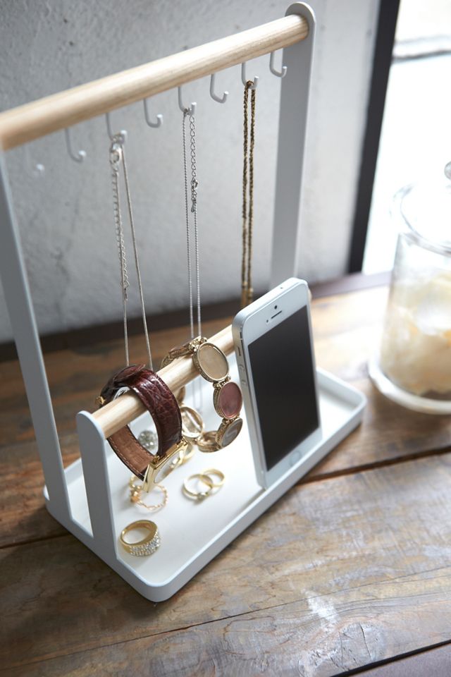 Jewelry and Accessories Wood and Metal Tiered Display #1