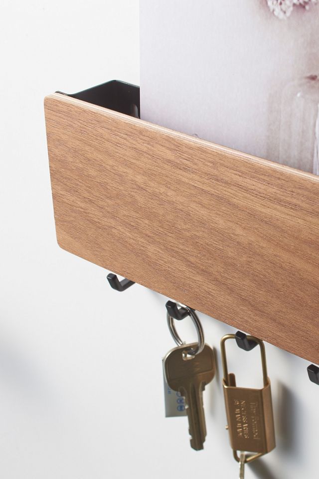Magnetic Wood Key Rack #1