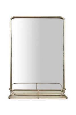 Modern Metal Framed Wall Mirror