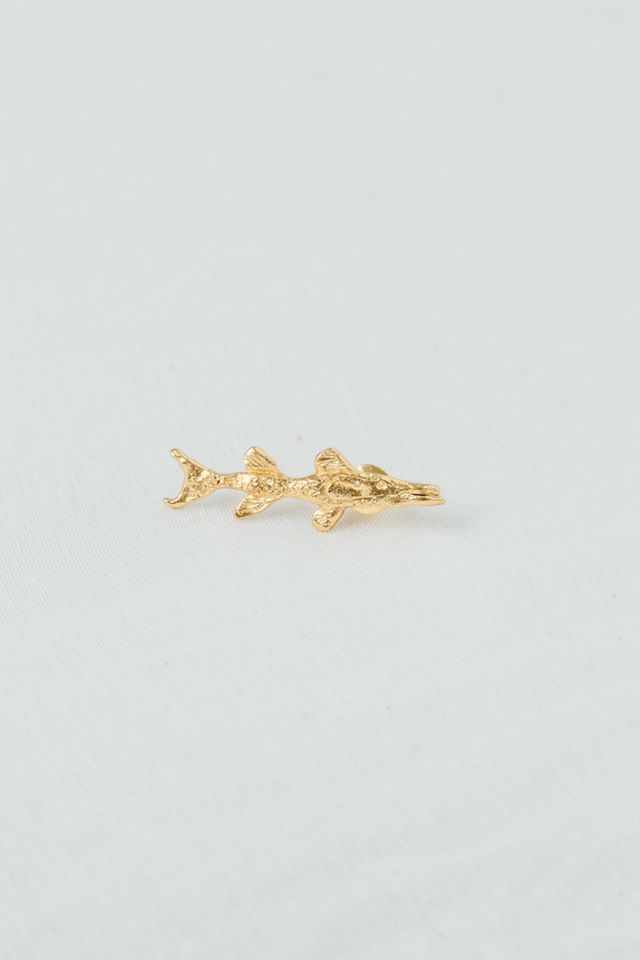 CÂPÂ Jewelry Barracuda Fish Brooch #2