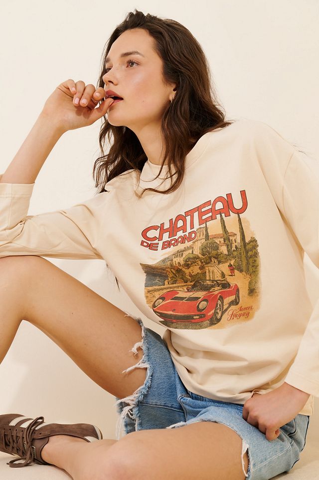 FRENCHMAUVE Chateau Graphic Tee #2