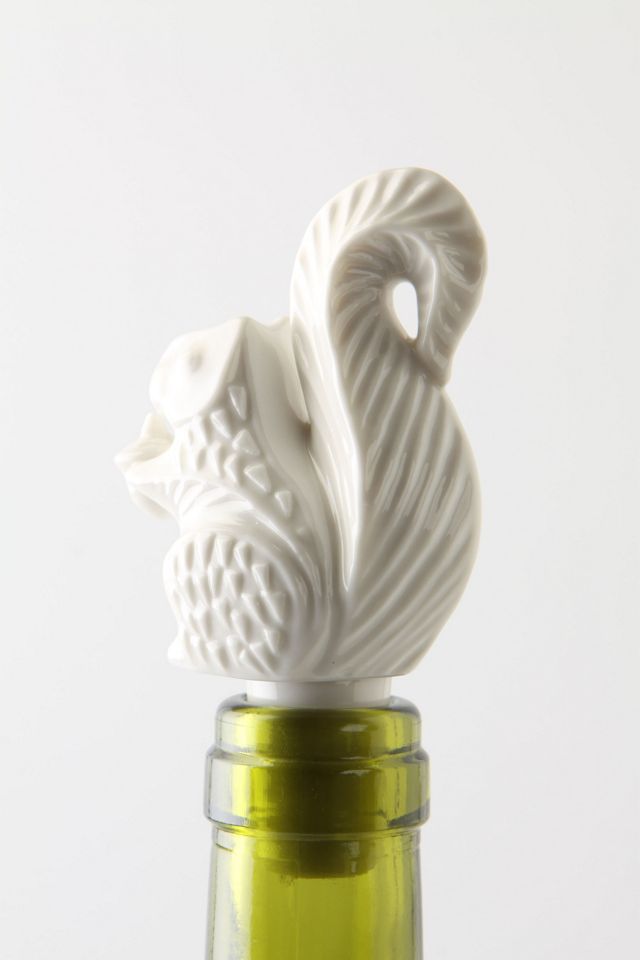 Squirrely Bottle Stopper #1