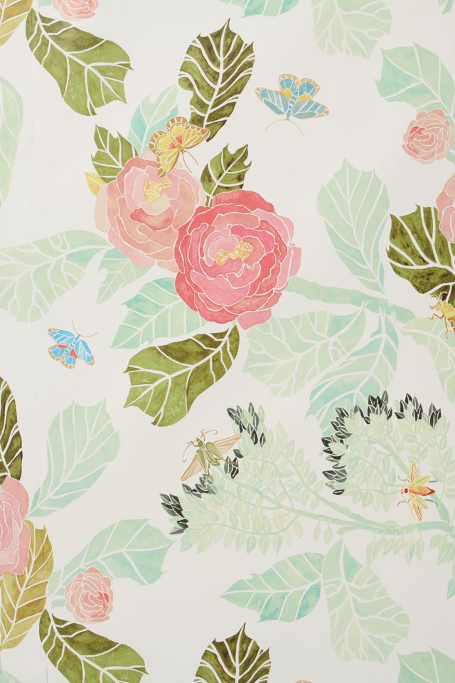 Shelley Hesse Watercolor Flora Wallpaper #1