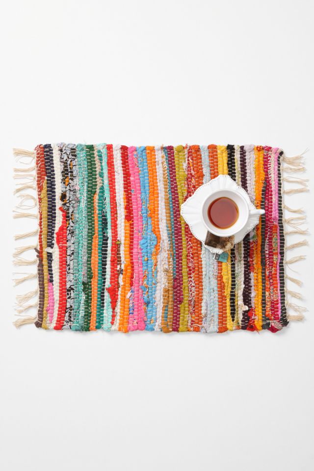 Rag Rug Placemat #1
