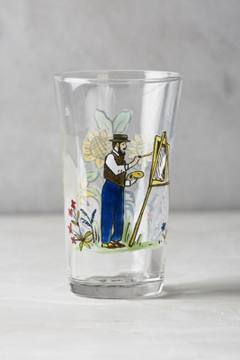 Molly Hatch Menagerie Juice Glass In Green