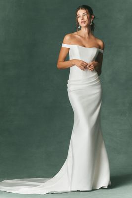 Exclusive: Watters Paloma Gown