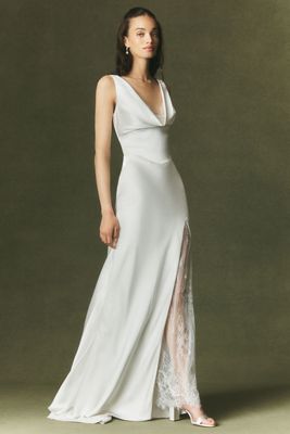 Silk & Satin Wedding Dresses | Anthropologie
