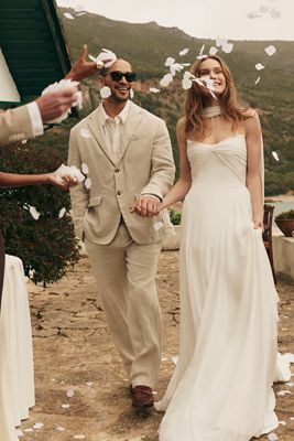Jenny by Jenny Yoo Shiloh Strapless Chiffon Wedding Gown