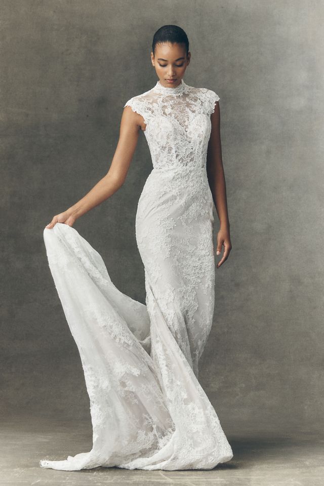 Anthropologie Weddings x Pronovias Eika Lace Wedding Gown #3