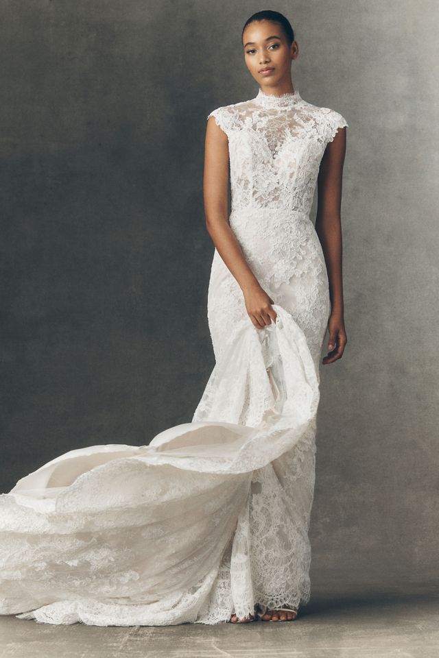 Anthropologie Weddings x Pronovias Eika Lace Wedding Gown #2