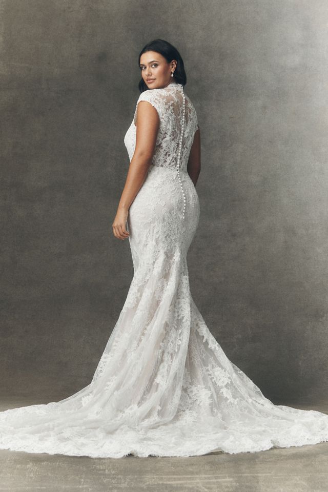 Anthropologie Weddings x Pronovias Eika Lace Wedding Gown #7