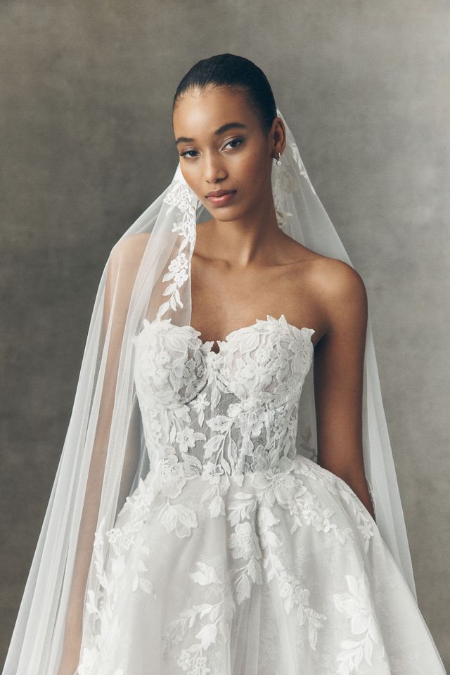 Anthropologie Weddings x Pronovias Tarya Strapless Wedding Gown #2