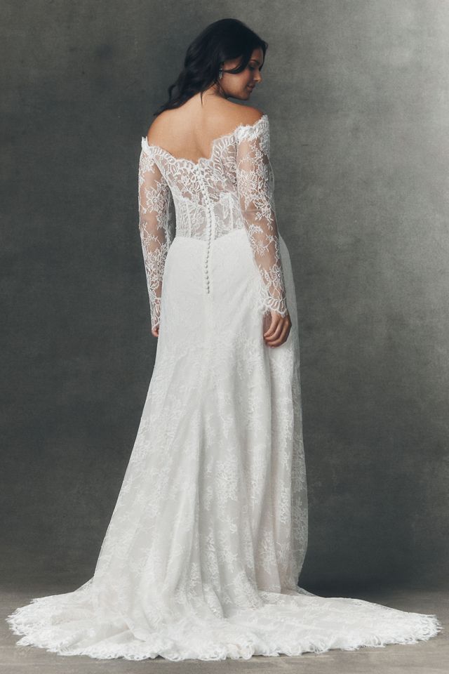 Anthropologie Weddings x Pronovias Eleny Corset Wedding Gown #5