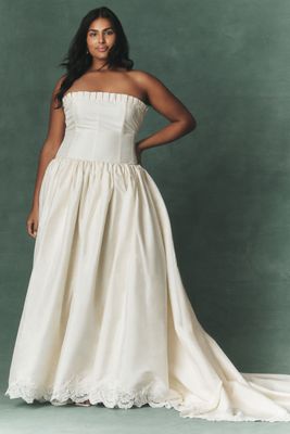 Plus Size Ball Gown Wedding Dresses | Anthropologie