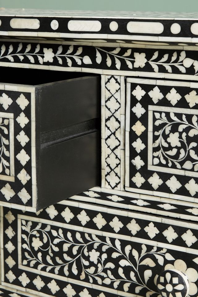 Bone Inlay Seven-Drawer Dresser #2