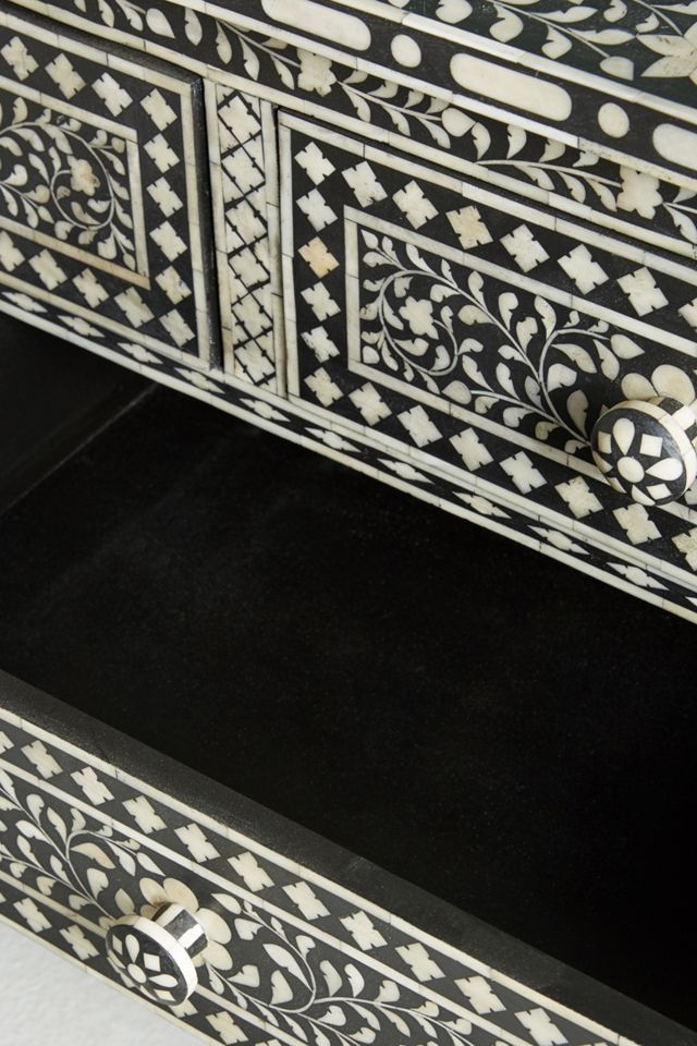 Bone Inlay Seven-Drawer Dresser #3