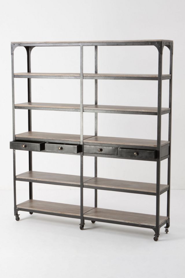 Decker Double Bookcase, Tall #2