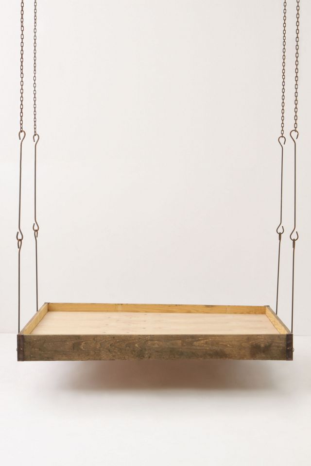Barnwood Hanging Bed #1