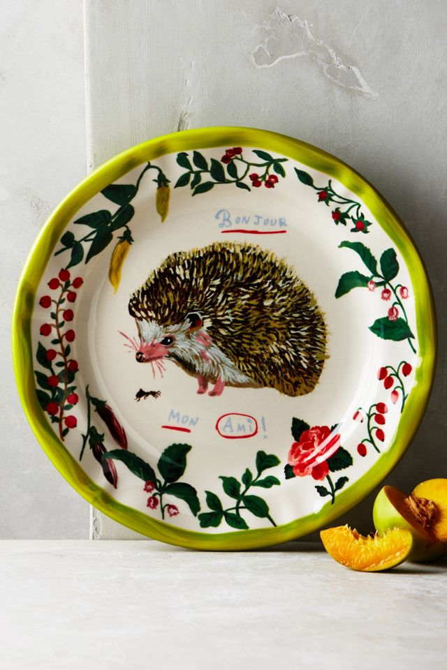 Nathalie Lete Francophile Dinner Plate