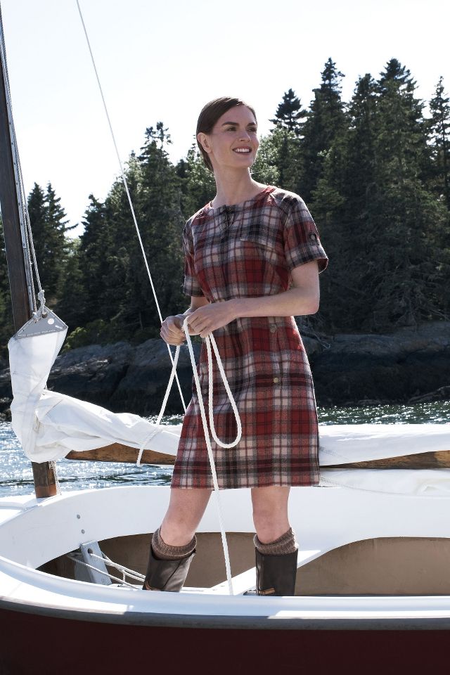 Anthropologie sailboat cheap dress