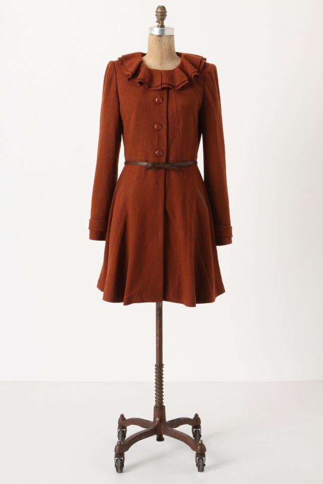 Oxidized Ruffle Coat