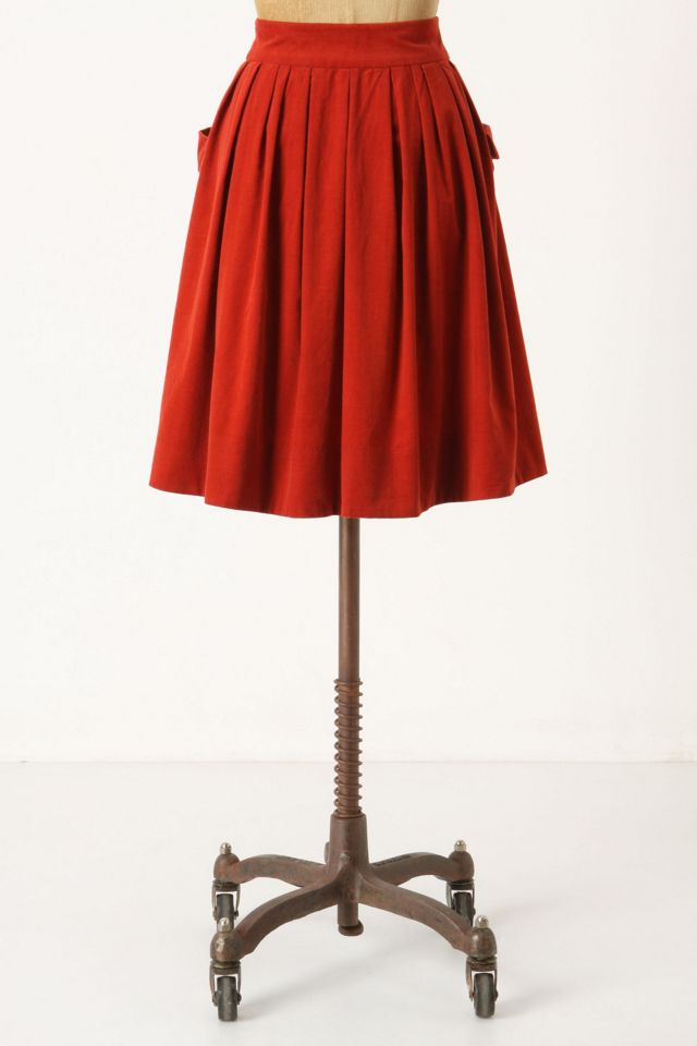 Effortless Corduroy Skirt #1